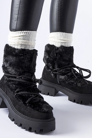 Melni zābaki ar dekoratīvu...