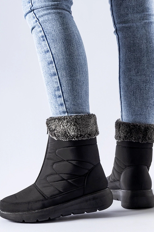 Melni zemie sniega zābaki Brownton