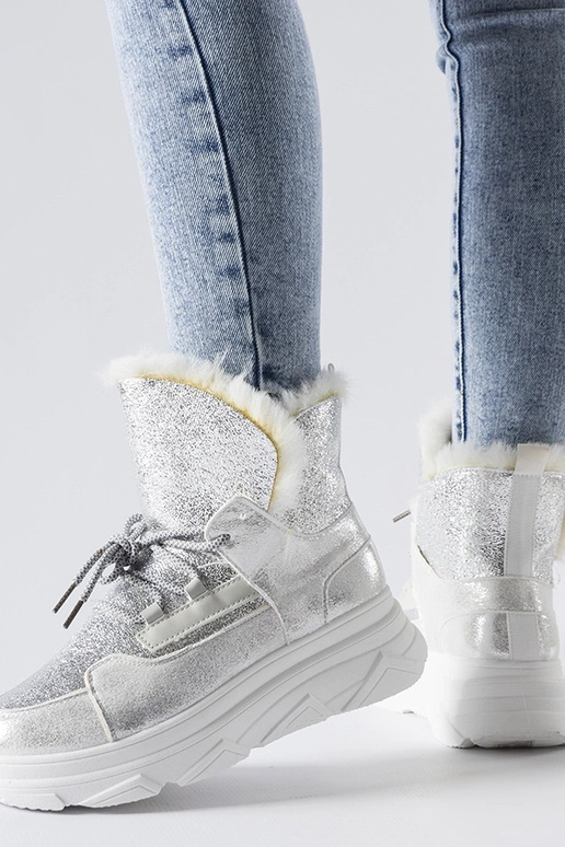 Baltas un sudraba izolētas Stringer...