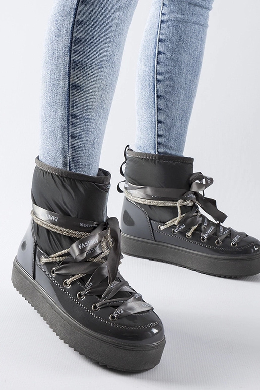 Pelēkās lakotās snieggaidas ar cirtām...