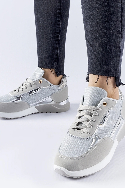 Roganzuolo pelēkas mirdzošas kedas