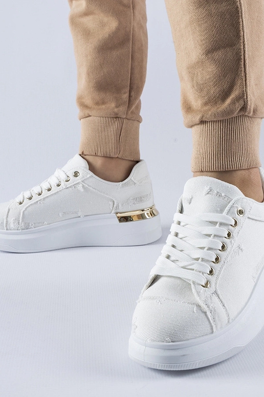 Baltas Ossona platformas kedas