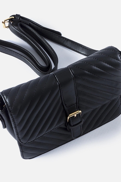 Melna stepēta Virgilio kurjera soma