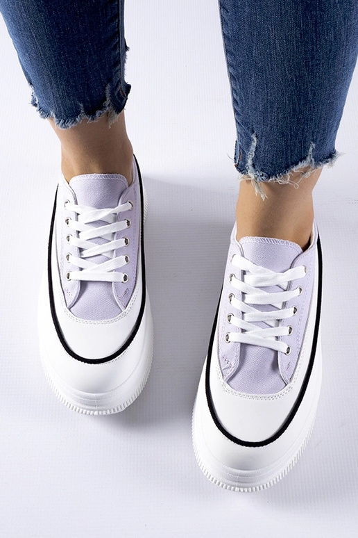 Violets platformas sporta apavi Plesio