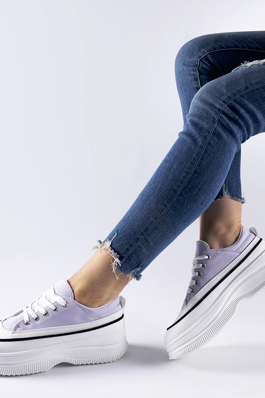 Violets platformas sporta apavi Plesio