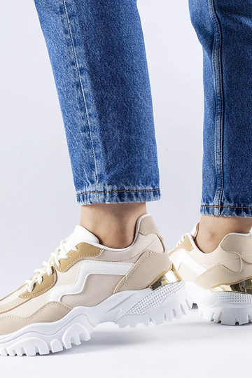 Bežīgas sneakers ar masīvu... 2