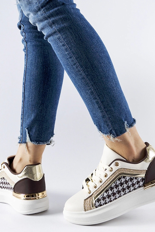 Briercliff Brown un Beige Glitter kedas Briercliff Brown un Beige Glitter kedas