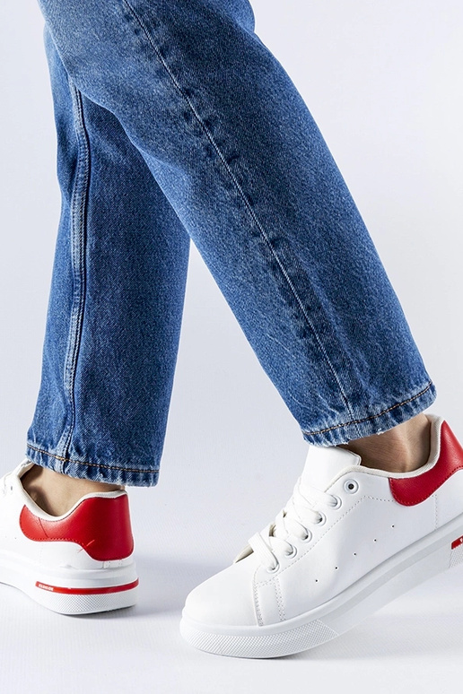 Leland sarkanas un baltas kedas Leland sarkanas un baltas kedas