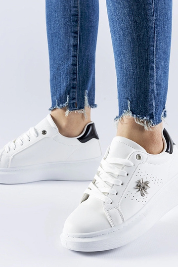 Balti sneakers ar cirkoniju... 2