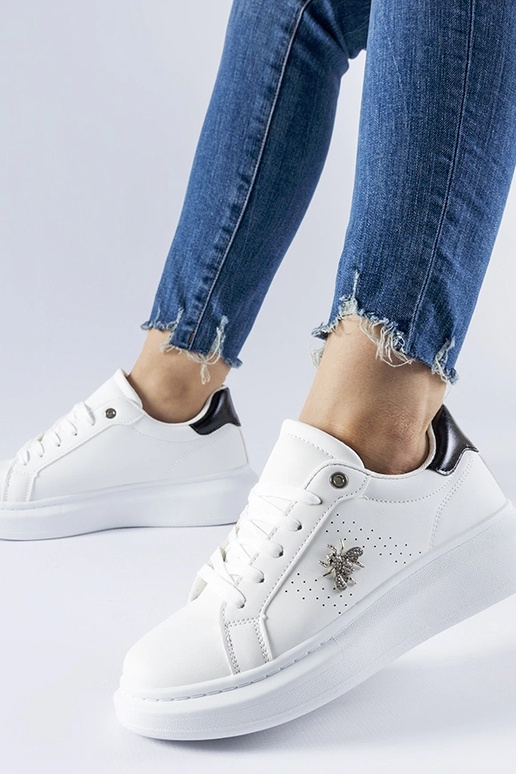 Balti sneakers ar cirkoniju Fairfax