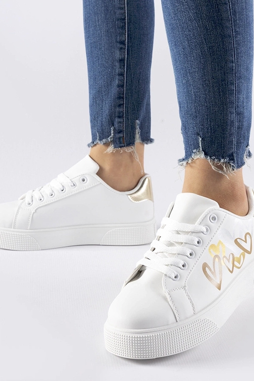 Baltas un zelta krāsas Montclair...