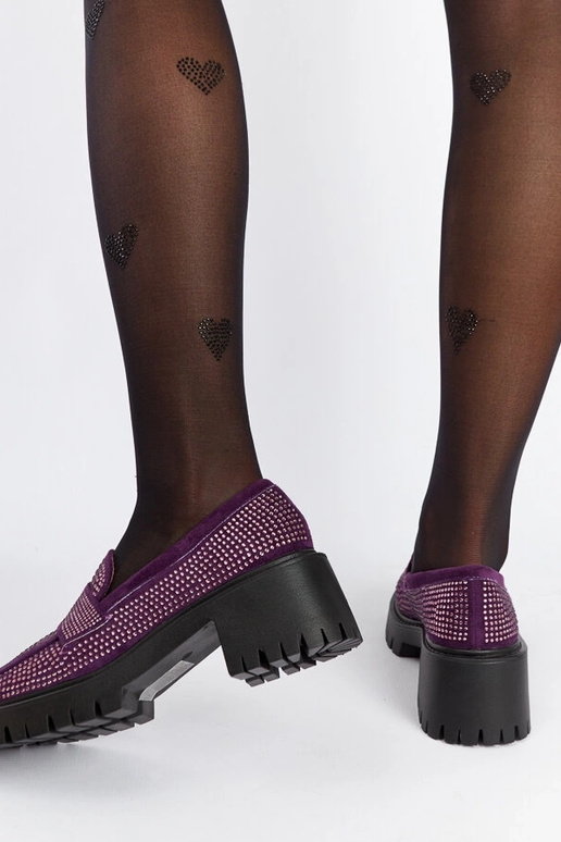 Violetas kurpes ar masīvu papēdi Parent Violetas kurpes ar masīvu papēdi Parent