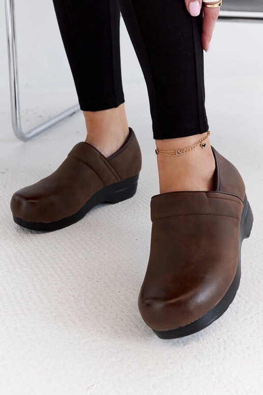 Brūnas Montoro platformas kurpes Brūnas Montoro platformas kurpes