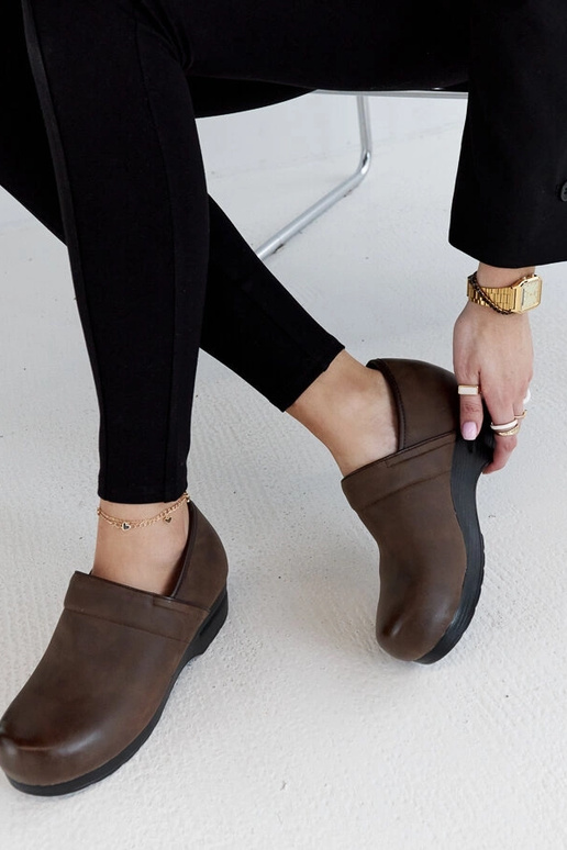 Brūnas Montoro platformas kurpes Brūnas Montoro platformas kurpes