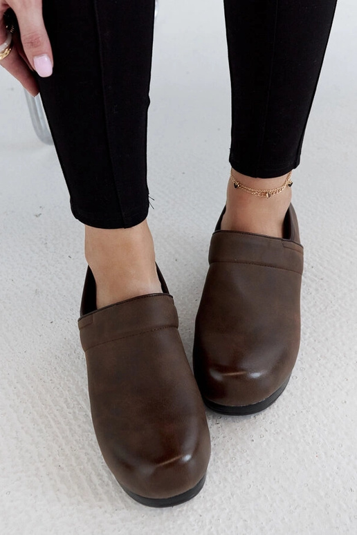 Brūnas Montoro platformas kurpes Brūnas Montoro platformas kurpes