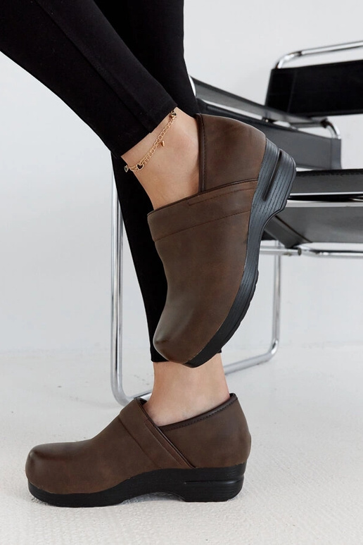 Brūnas Montoro platformas kurpes Brūnas Montoro platformas kurpes