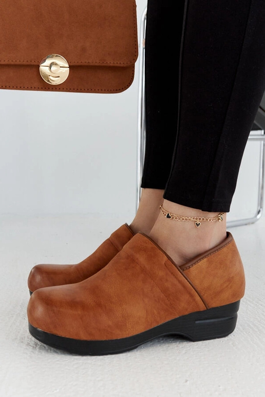 Brūnas Montoro platformas apavi -... Brūnas Montoro platformas apavi -...