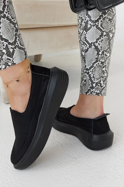 Melnas ažūra sieviešu kurpes,...