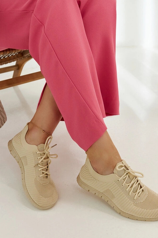 Bēša auduma kedas Erminio