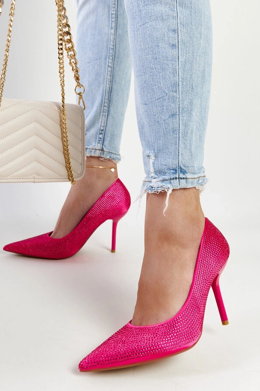 Tumši rozā Liena augstpapēžu kurpes