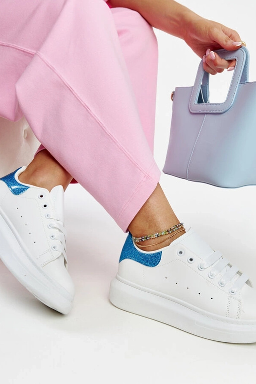 Baltas eko-ādas kedas Fatimah