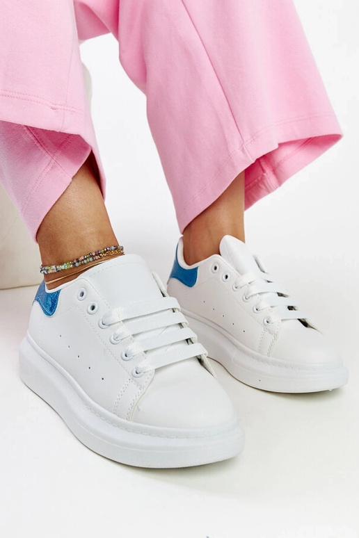 Baltas eko-ādas kedas Fatimah