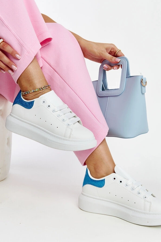 Baltas eko-ādas kedas Fatimah