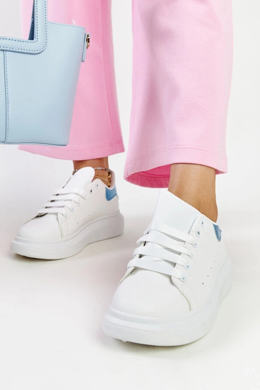 Baltas eko-ādas kedas Fatimah