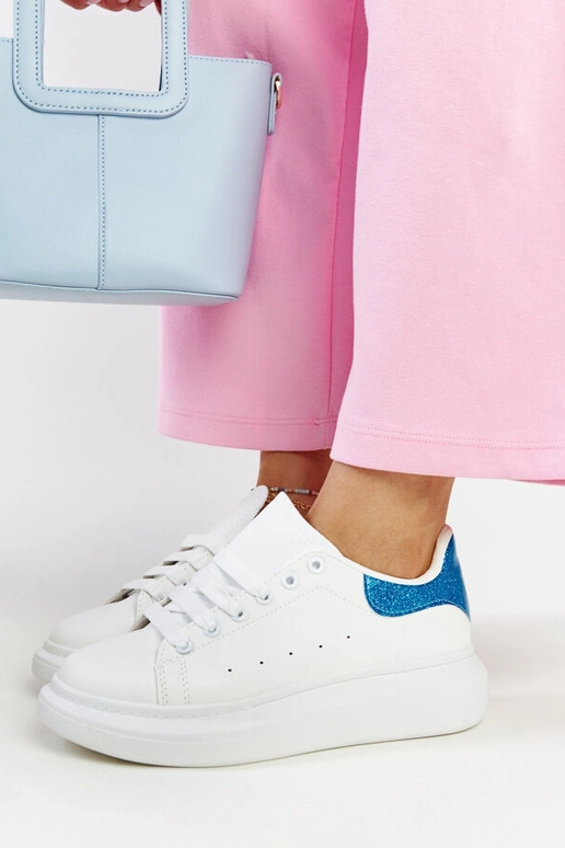 Baltas eko-ādas kedas Fatimah