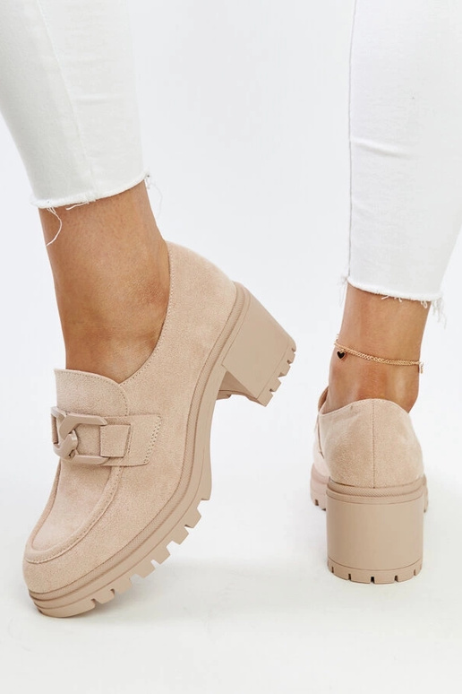 Bēši puszābaki ar ādas zolīti Vinceza...