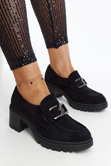 Melnas puszābaki ar ādas... 2