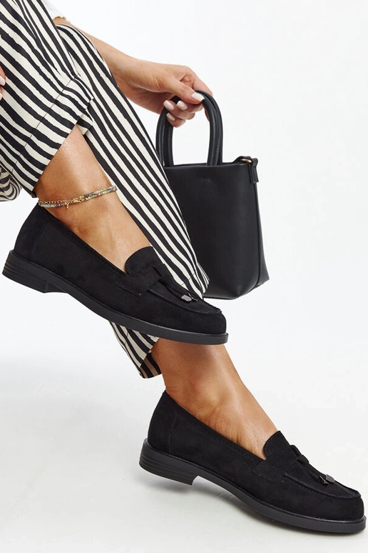 Vinceza melni zamšādas klaipi