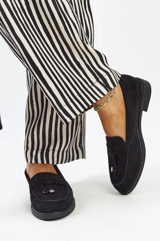 Vinceza melni zamšādas klaipi