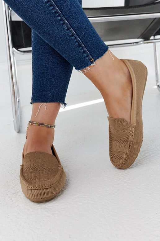 Bēša auduma kurpes Fiammetta