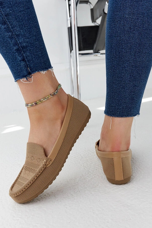 Bēša auduma kurpes Fiammetta