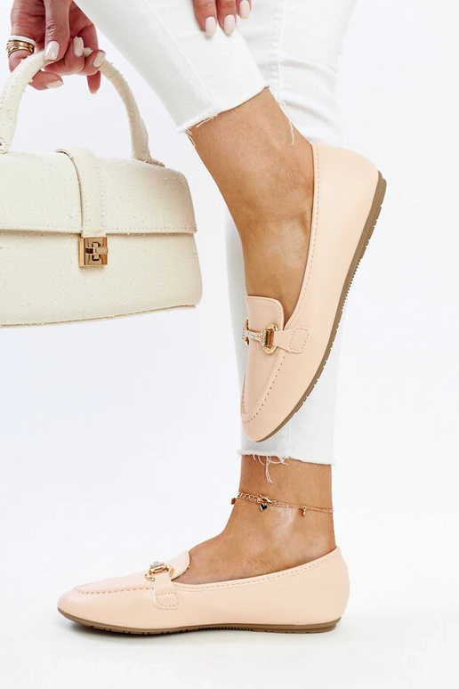 Bēši klaipi ar dekoratīvu sprādzi Paddy