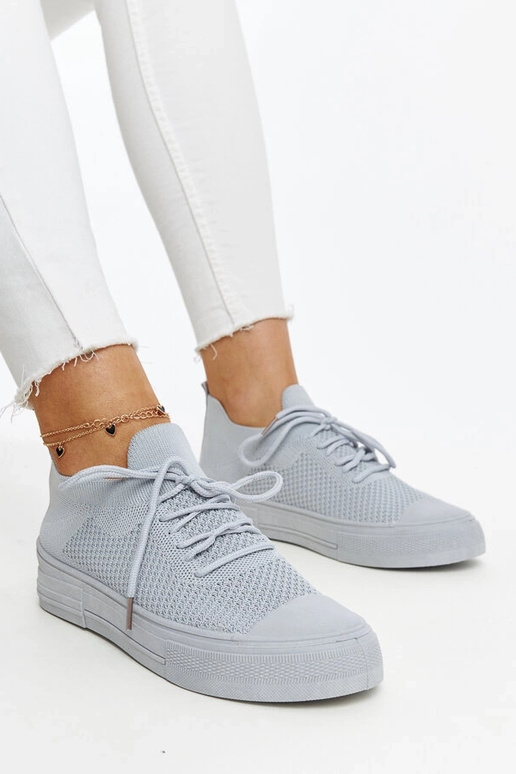 Senaida pelēkas vieglas sporta kedas