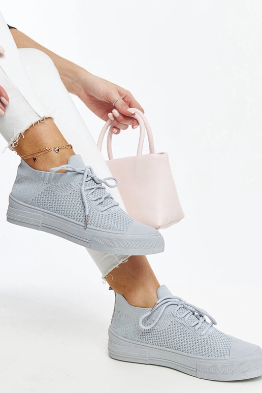 Senaida pelēkas vieglas sporta kedas