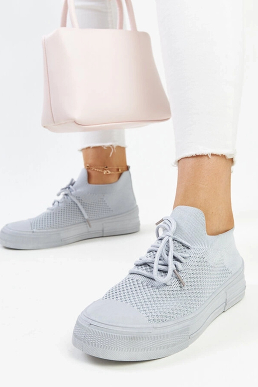 Senaida pelēkas vieglas sporta kedas