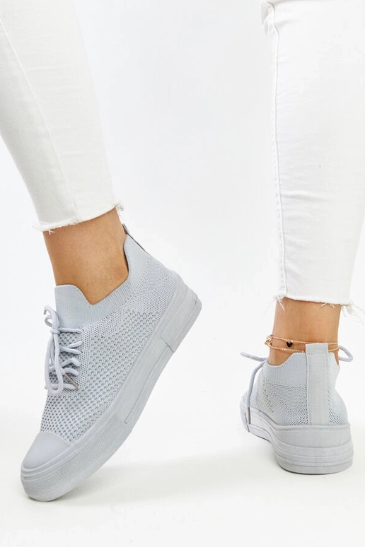 Senaida pelēkas vieglas sporta kedas