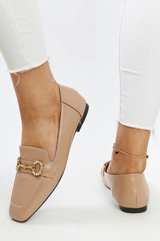 Bēši Areebah sprādzes mokasīni