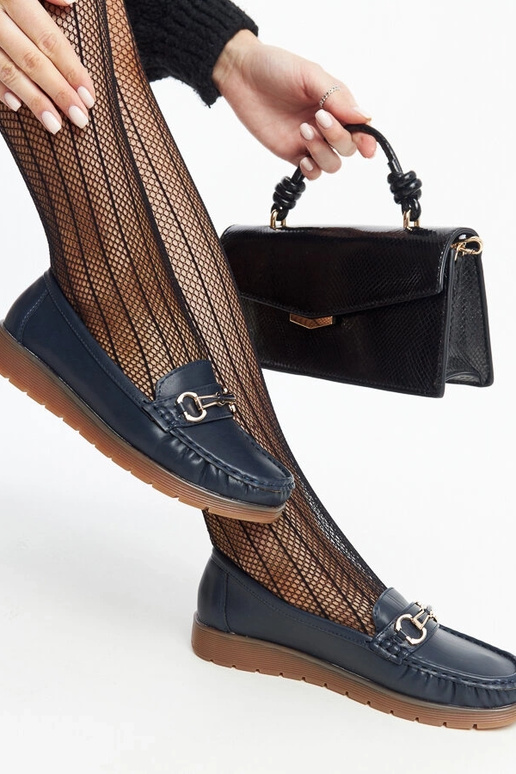 Tumši zili Anisah klaipi ar sprādzēm