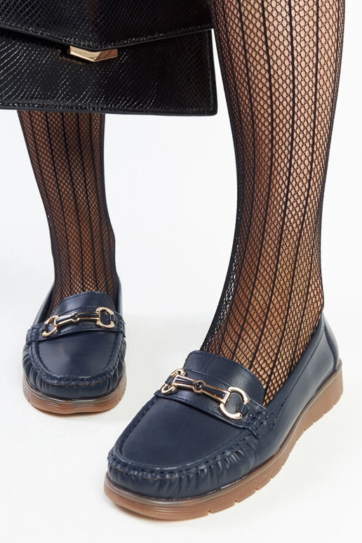 Tumši zili Anisah klaipi ar sprādzēm