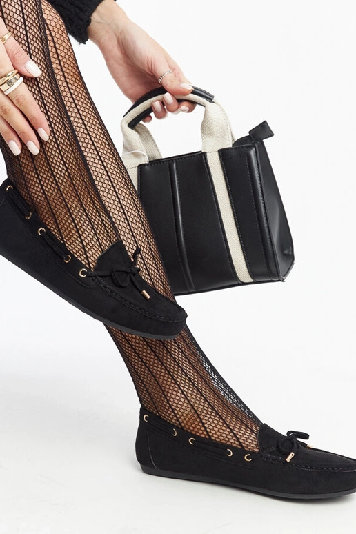 Aneesa melni zamšādas klaipi