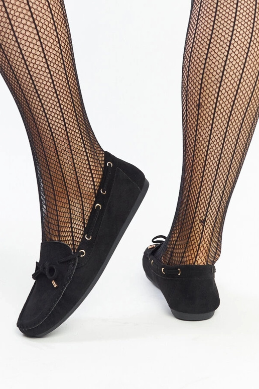 Aneesa melni zamšādas klaipi