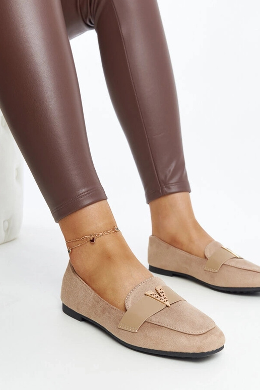 Brūni mokasīni ar Namal apdari