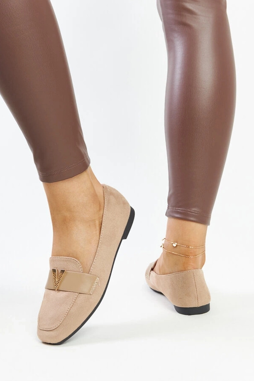 Brūni mokasīni ar Namal apdari