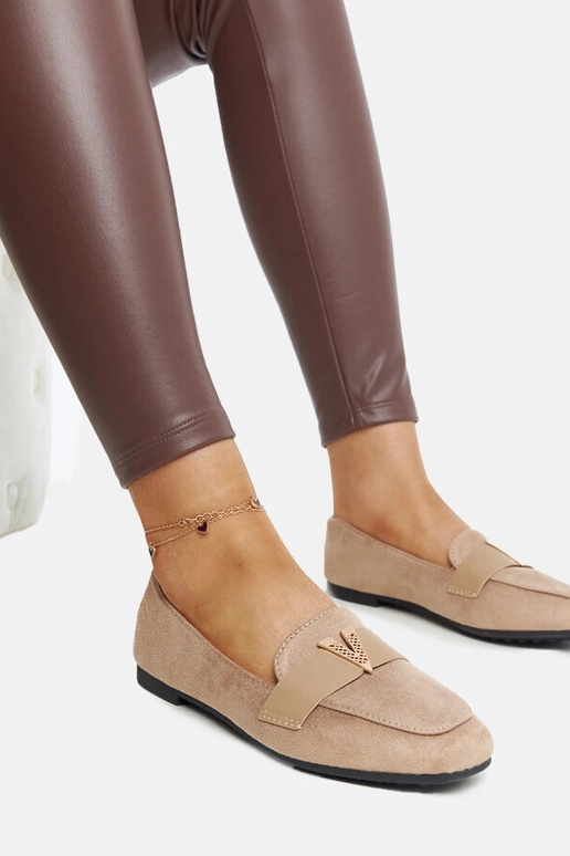 Brūni mokasīni ar Namal apdari