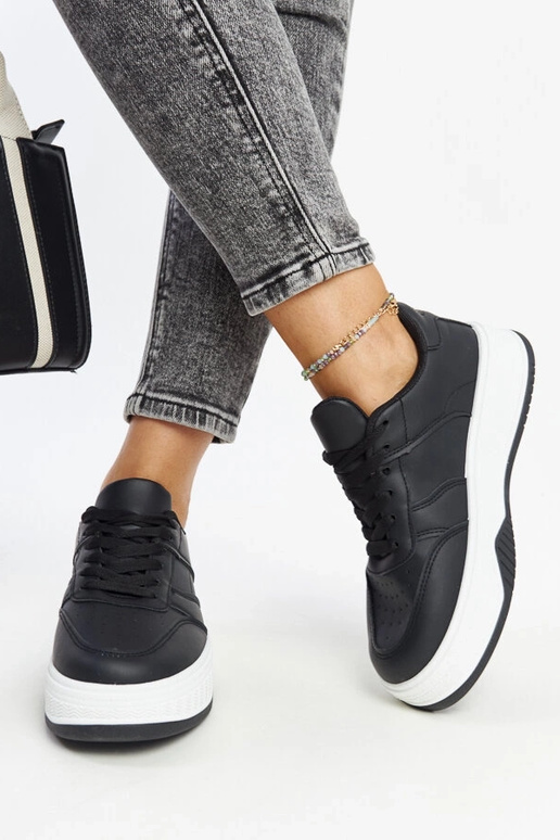 Melnas kedas ar biezāku zoli Rafida