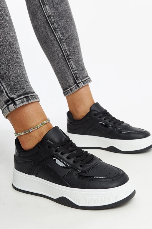 Melnas kedas ar biezāku zoli Intisa